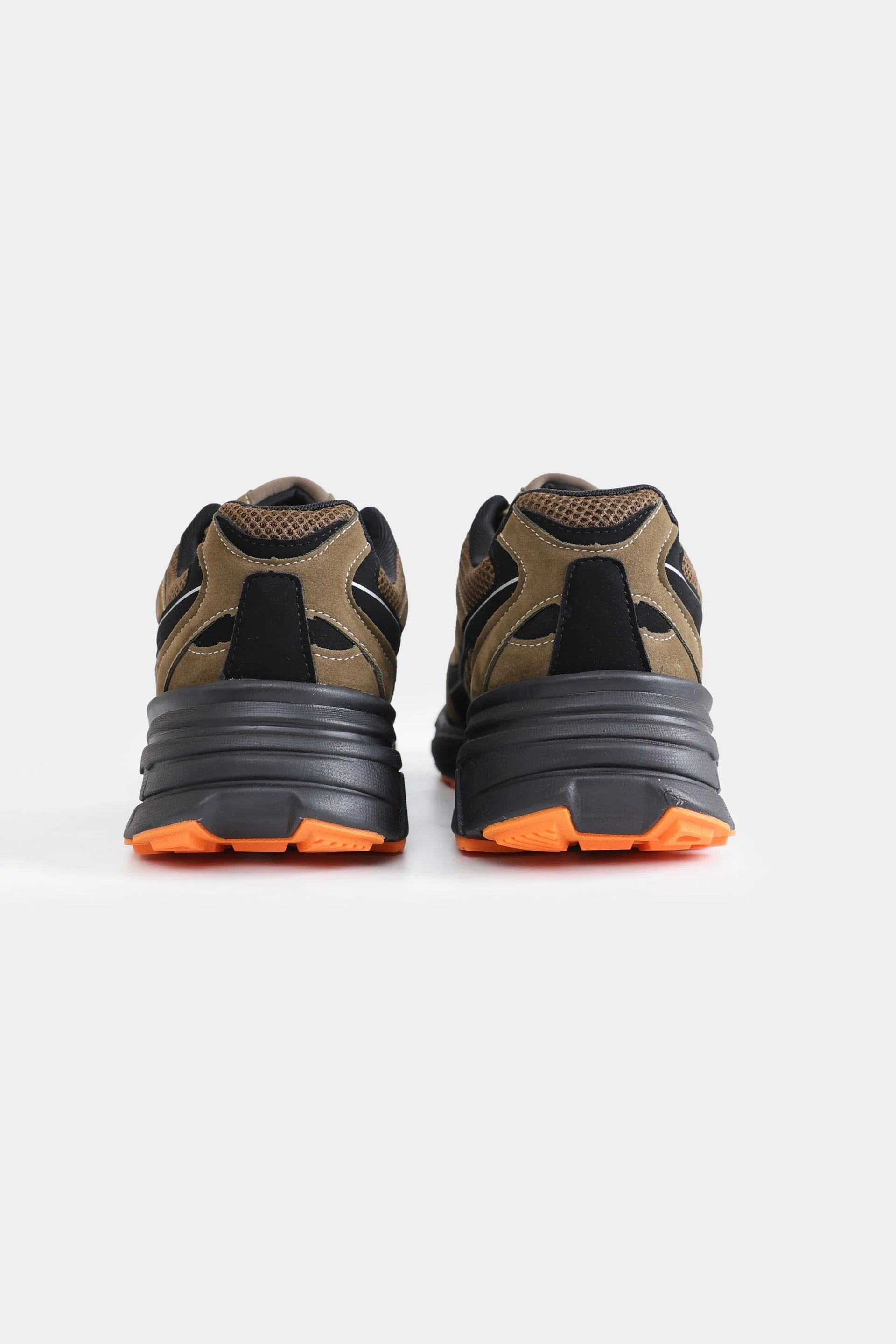 Multi-Piece Mesh Sneakers