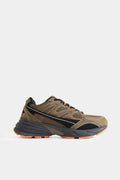 Multi-Piece Mesh Sneakers
