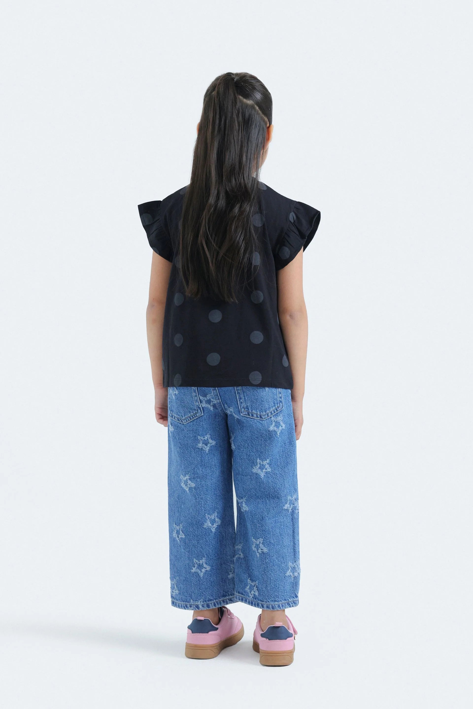 Polka Dot Print T-Shirt