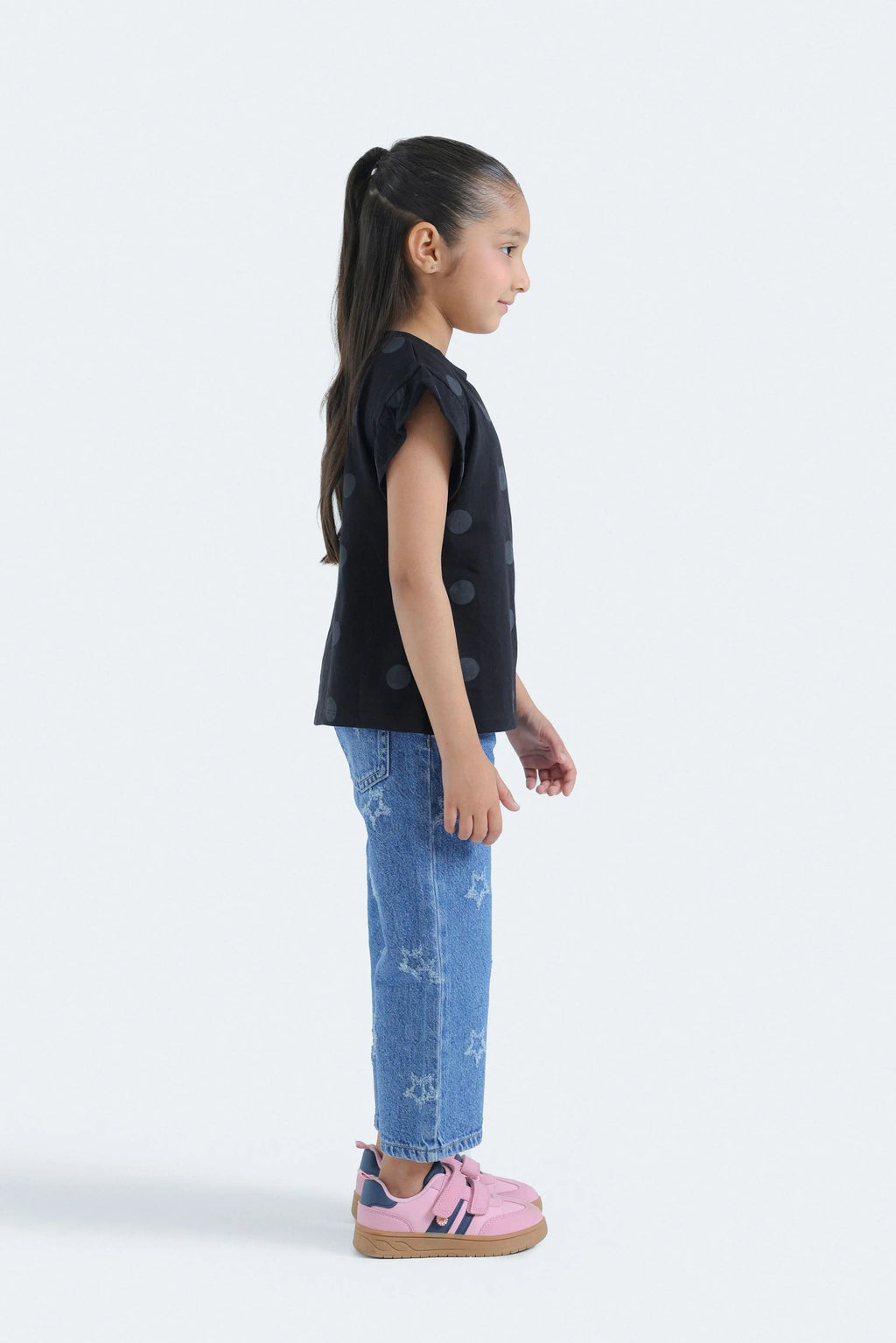 Polka Dot Print T-Shirt