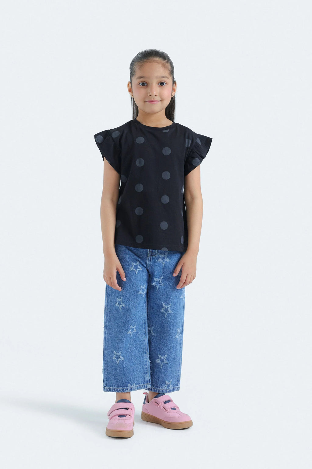 Polka Dot Print T-Shirt
