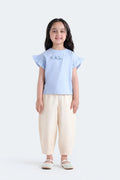 Cropped Embellished T-Shirt