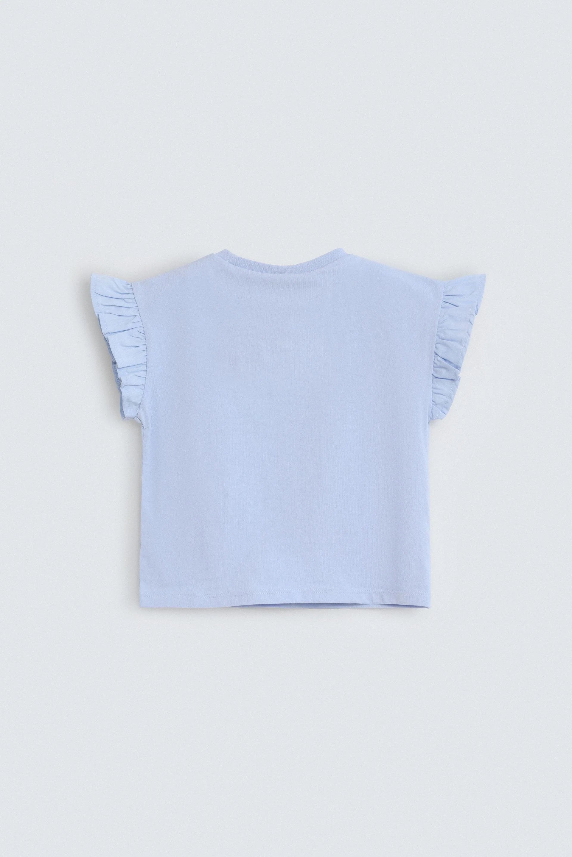 Cropped Embellished T-Shirt