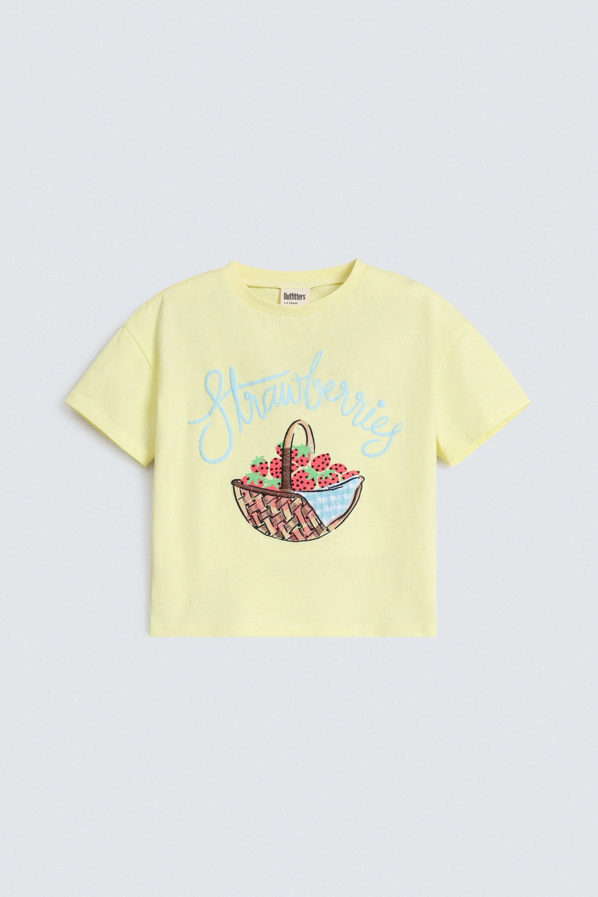 Super Cropped Graphic T-Shirt