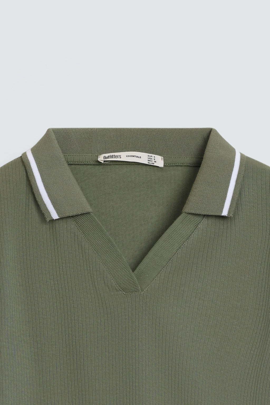 Cropped Polo Shirt