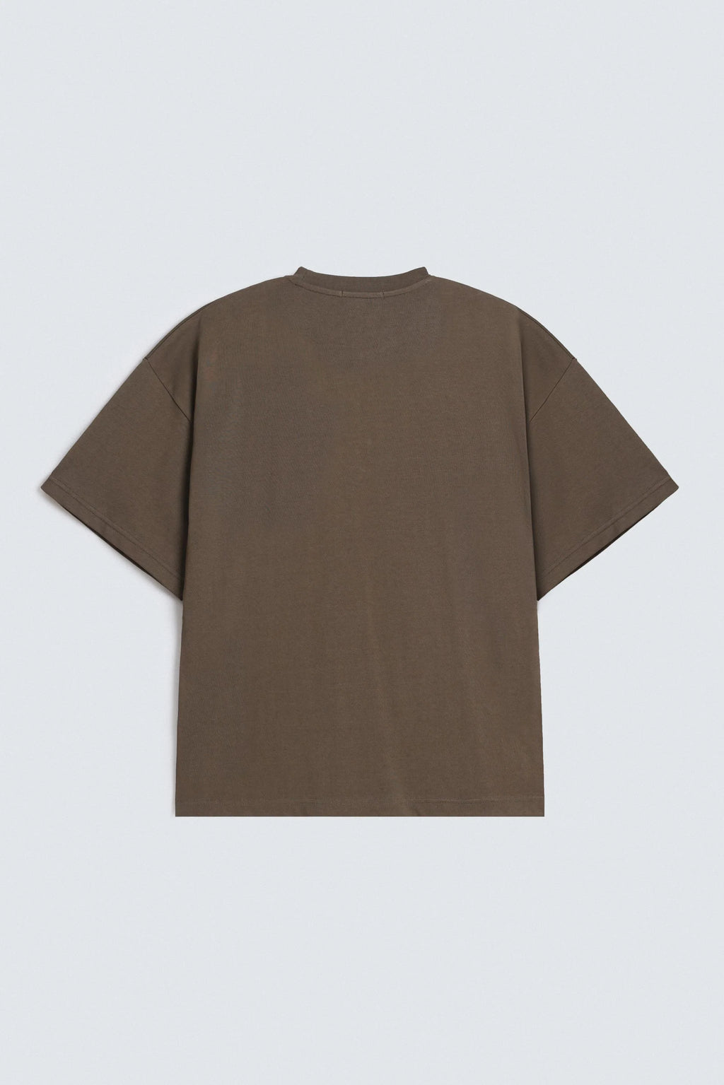 Slogan Print T-Shirt With Label Patch