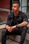 Black Denim shirt