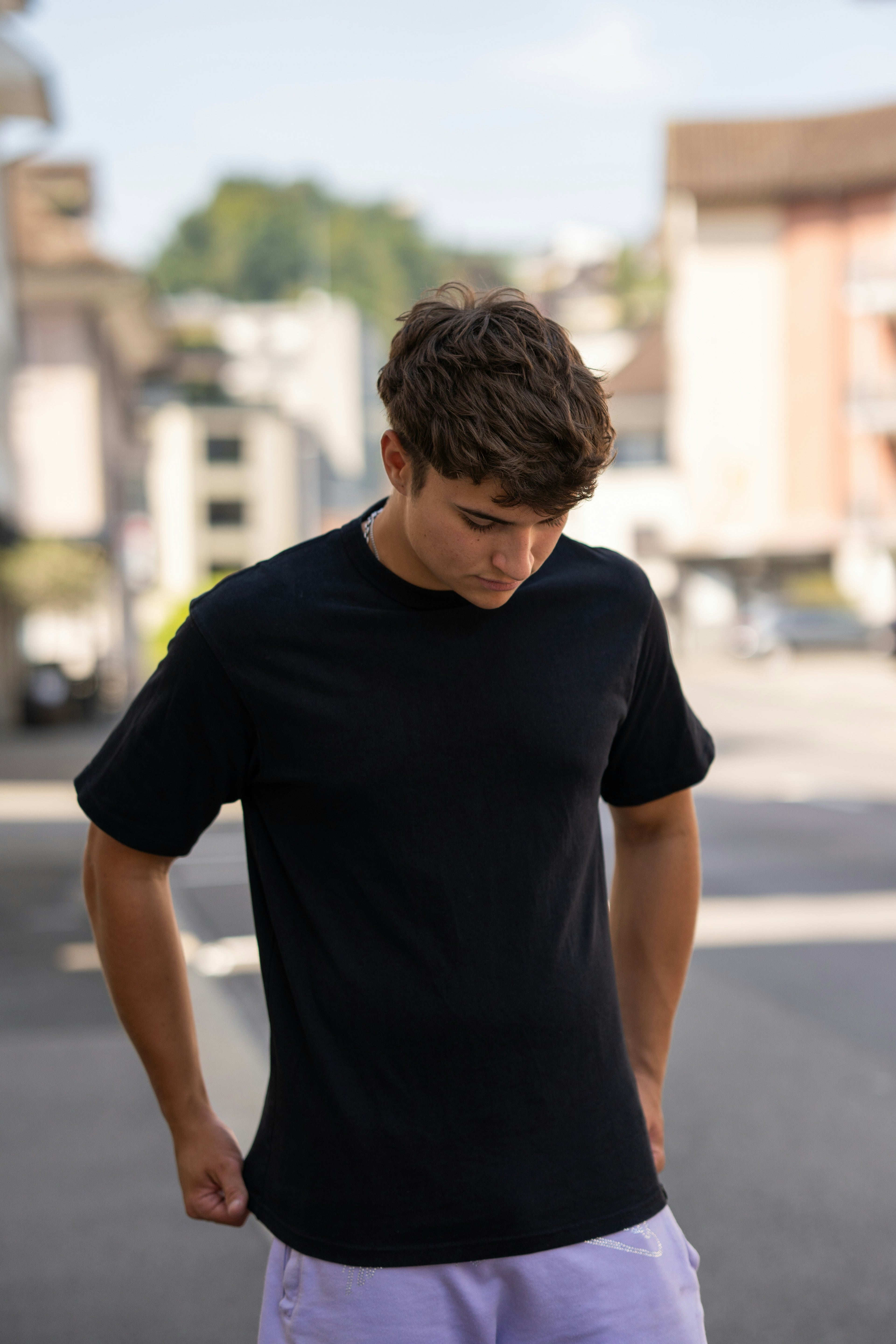 Black T shirt